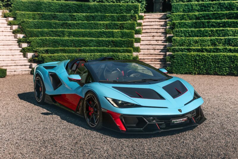 ブリヂストン×ランボルギーニ・フェノメノ・ロードスター 「ポテンザ・スポーツ」を納入