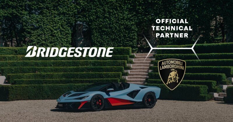 ブリヂストン×ランボルギーニ・フェノメノ・ロードスター 「ポテンザ・スポーツ」を納入
