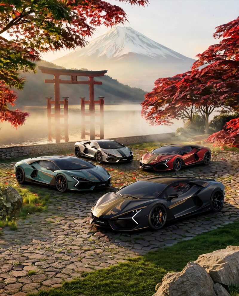 日本限定25台　ランボルギーニ・レヴエルト・インパヴィード　武士道に由来