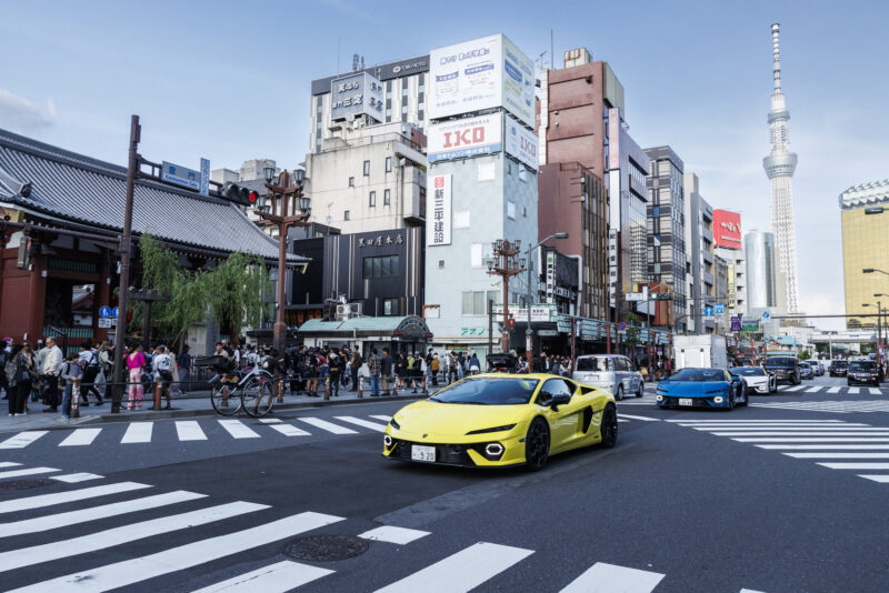 東京の中心で披露　ランボルギーニ・テメラリオ　独自のブランドアイデンティティ