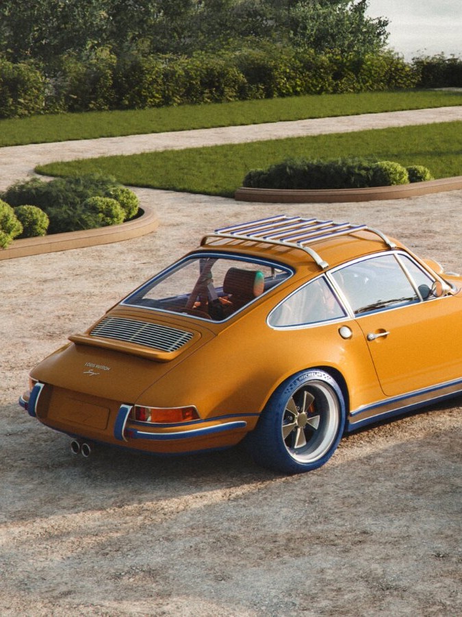 ユニークで素晴らしい冒険 ルイ・ヴィトン×シンガーのコラボレーション ポルシェ911