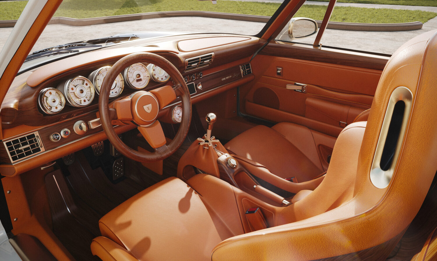 ユニークで素晴らしい冒険 ルイ・ヴィトン×シンガーのコラボレーション ポルシェ911